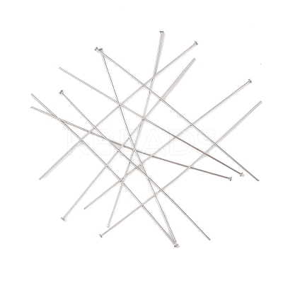 304 Stainless Steel Flat Head Pins STAS-Z089-03P-09-1