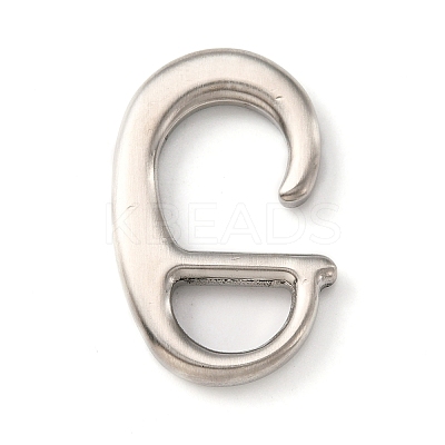 316 Surgical Stainless Steel S-Hook Clasps FIND-WH0037-35P-1