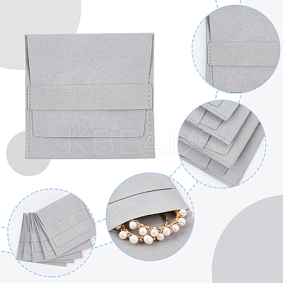 Microfiber Jewelry Pouches ABAG-NB0001-71C-1