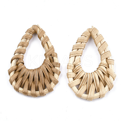 Handmade Reed Cane/Rattan Woven Pendants LS-WOVE-T005-17-1