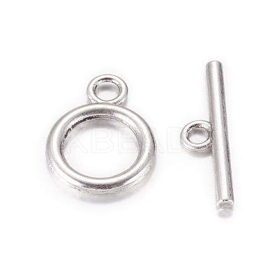 Tibetan Style Alloy Toggle Clasps LF0273Y-1