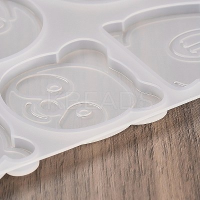 Animal Hair Clips Cabochon Silicone Molds LS-DIY-Q033-03C-1