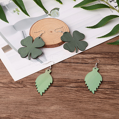 DIY Dangle Earring Making DIY-TA0002-58P-1