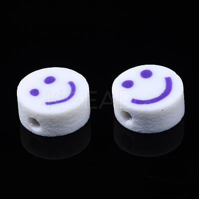 Handmade Polymer Clay Beads X-CLAY-N008-040-1