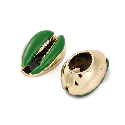 Electroplated Cowrie Shell Beads SSHEL-M023-05D-1