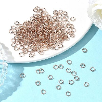 Iron Open Jump Rings X-IFIN-R209-0.7x4-RG-1
