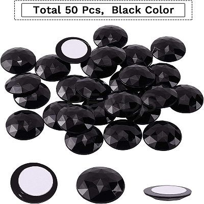 Self-Adhesive Acrylic Rhinestone Stickers DIY-FG0001-21B-1