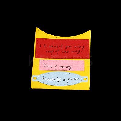 Sticky Note Frame Carbon Steel Cutting Dies Stencils DIY-F032-07-1