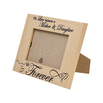 Rectangle Wood Photo Frames AJEW-XCP0003-06A-1