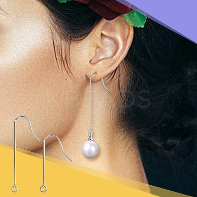 100Pcs 3 Styles 316 Surgical Stainless Steel Earring Hooks FIND-YW0005-50-1