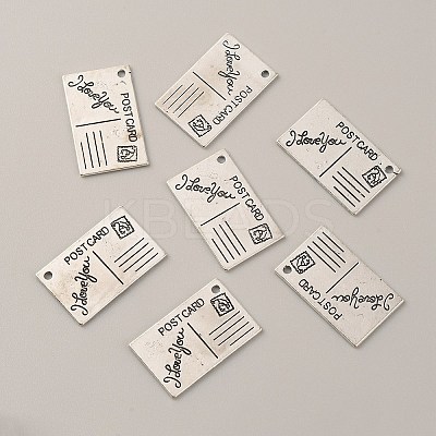 Tibetan Style Alloy Charms FIND-CJC0006-52AS-1