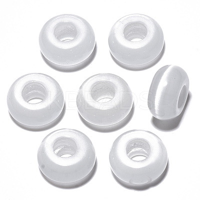 Cat Eye European Beads X-G-S359-071E-1