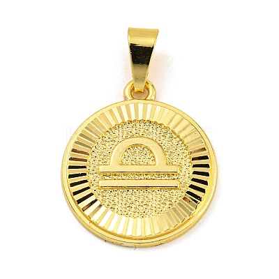 Brass Pendants KK-P263-14G-04-1