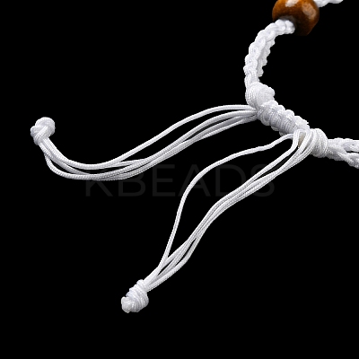 4Pcs Nylon Braided Bracelet BJEW-SZ0002-49C-1