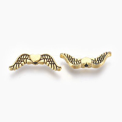 Tibetan Style Alloy Beads X-TIBEB-6803-AG-FF-1