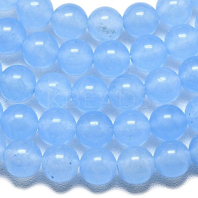 Natural Malaysia Jade Beads Strands G-L645-C01-4mm-21-1