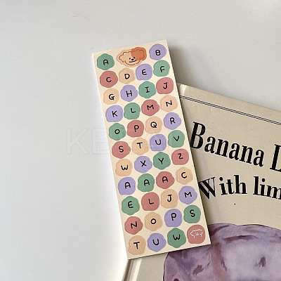 PVC Self-Adhesive Letter Stickers WG56011-04-1
