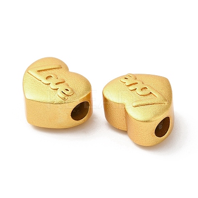 Rack Plating Brass Beads KK-M245-05MG-1