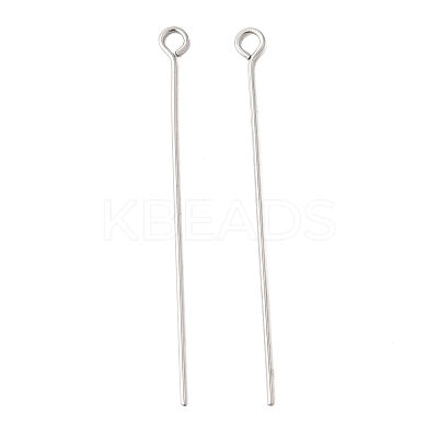 Tarnish Resistant 304 Stainless Steel Eye Pin STAS-R045-45mm-1