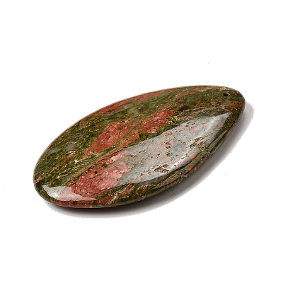 Natural Unakite Big Pendants G-F820-05A-14-1