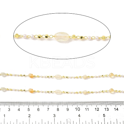 Handmade Brass Link Chain CHC-E028-10G-01-1