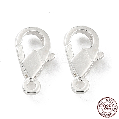 925 Sterling Silver Lobster Claw Clasps STER-Z001-103S-1