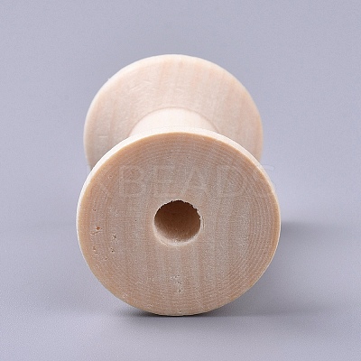 Wood Thread Bobbins LS-ODIS-WH0005-18-1