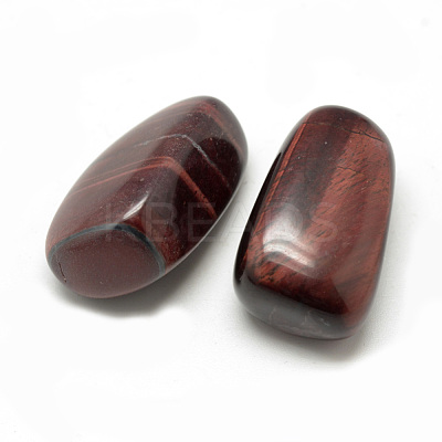 Dyed & Heated Natural Red Tiger Eye Beads G-Q947-19-1