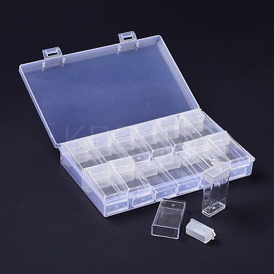 Plastic Bead Containers CON-C009-02-1