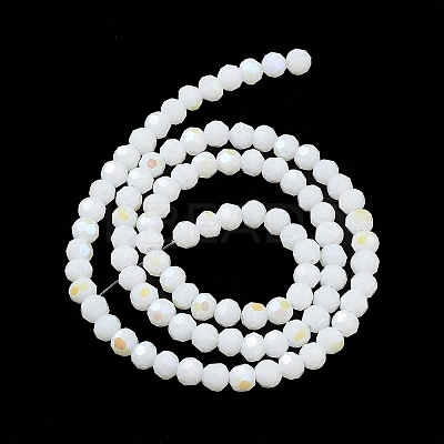 Opaque Glass Beads Strands EGLA-A035-P4mm-L01-1