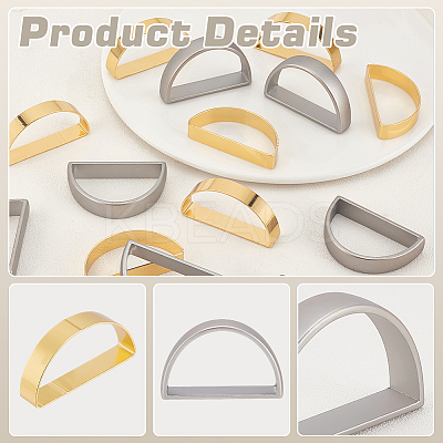 20Pcs 2 Colors Alloy Napkin Ring AJEW-PH0012-16-1
