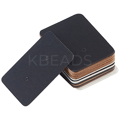 300Pcs 3 Colors Paper Jewelry Earring Display Cards CDIS-SP0001-07-1