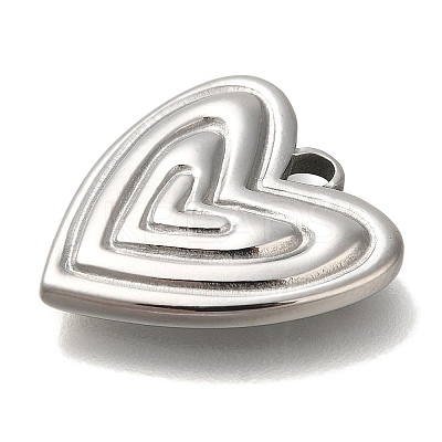 Anti-Tarnish 304 Stainless Steel Pendants STAS-P371-096B-P-1