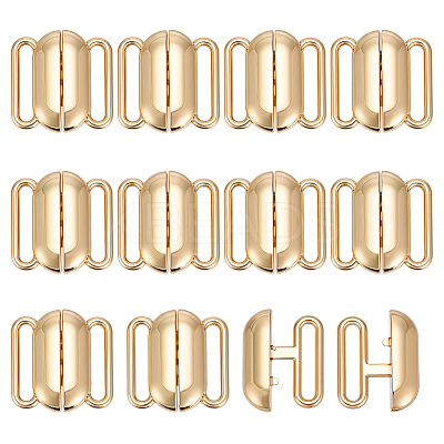 12Pcs Alloy Interlocking Clasps FIND-PH0038-27G-1