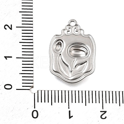 304 Stainless Steel Pendants SA-CBAF4B0-04P-01-1