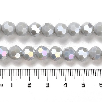Opaque Glass Beads Stands EGLA-A035-P8mm-B22-1