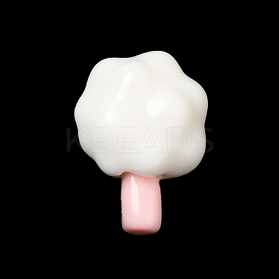 Opaque Resin Cotton Candy Cone Decoden Cabochons RESI-C036-01A-1