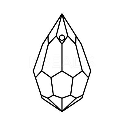Preciosa® Crystal Pendants X-PRC-PB9-00030-200-1