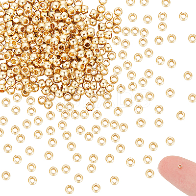 400Pcs 304 Stainless Steel Spacer Beads STAS-UN0057-70-1