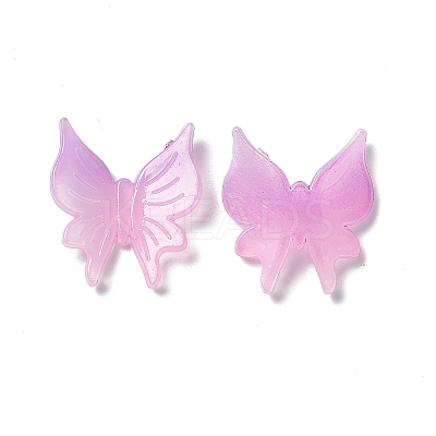 Two Tone Opaque Acrylic Cabochons OACR-C009-11C-1