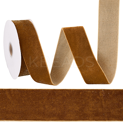 1 Roll Sparkle Single Face Velvet Ribbon OCOR-CY0002-21C-1
