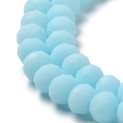 Glass Beads Strands EGLA-A034-P4mm-MD06-1