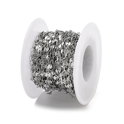Non-Tarnish 304 Stainless Steel Link Chain CHS-H026-05B-P-1
