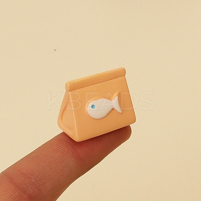 Cat & Carpet & Cat Climber & Cat Food & Cat Food Bowl Resin Mini Model PW-WG0714E-01-1