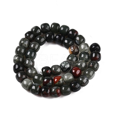 Natural African Bloodstone Beads Strands G-T138-150-1