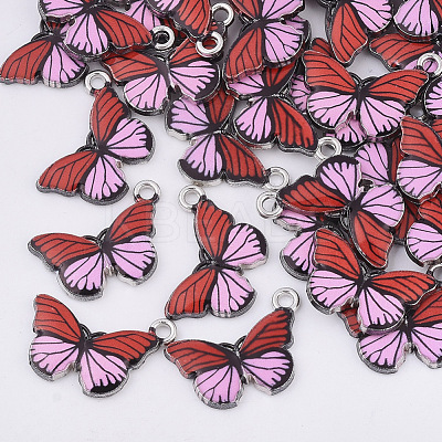 Printed Alloy Pendants PALLOY-R111-13E-1