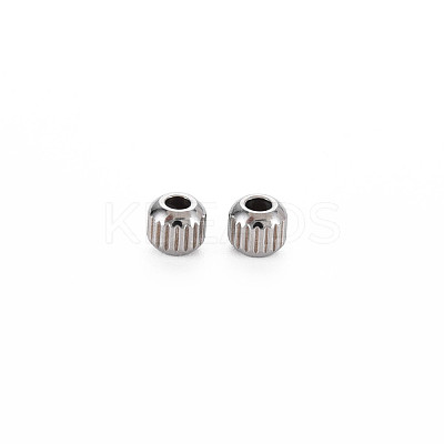Non-Tarnish 201 Stainless Steel Beads STAS-N088-38A-01P-1