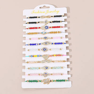 Alloy Resin Link Bracelets Sets FS-WGD67EB-01-1
