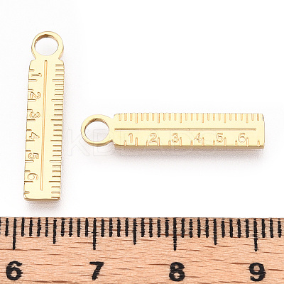 304 Stainless Steel Pendants STAS-T064-35G-1