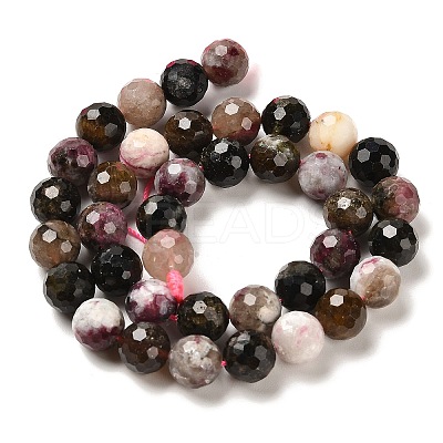 Natural Multicolor Tourmaline Beads Strands G-K345-A01-03-1